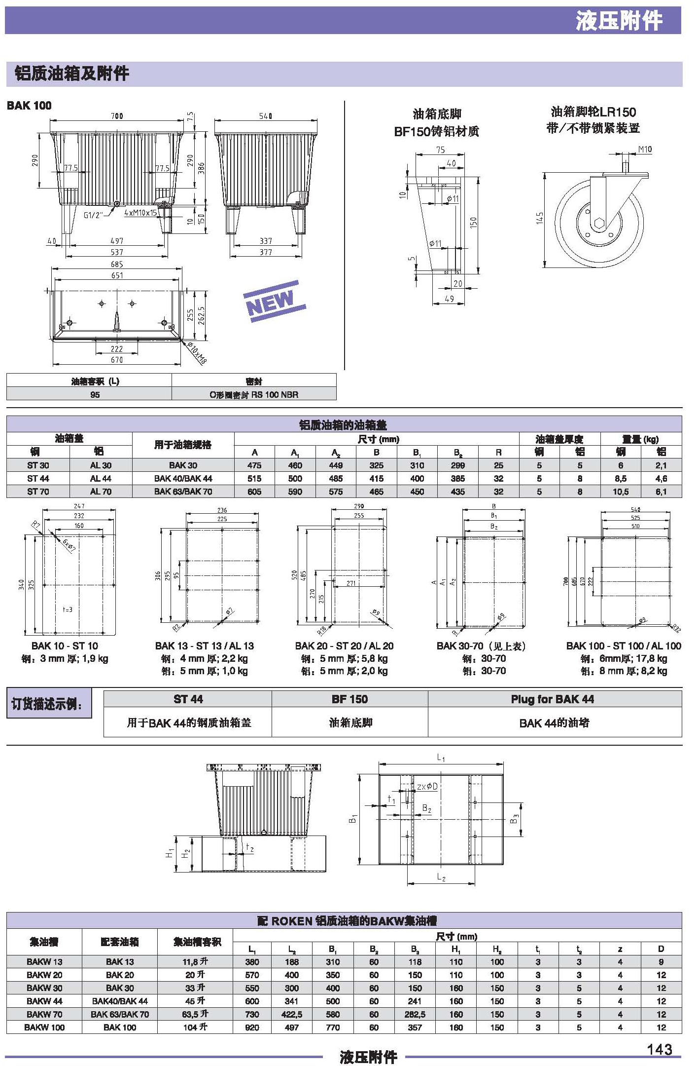 鋁質(zhì)油箱及附件